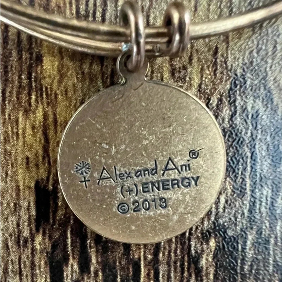 Alex and Ani | Mom, Expandable Rafaelian Bangle Bracelet. - Picture 5 of 9
